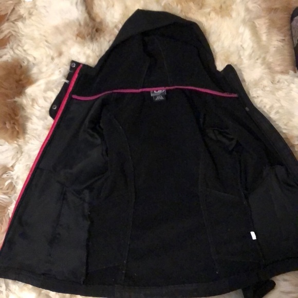 Black and pink Moto jacket - Picture 6 of 7